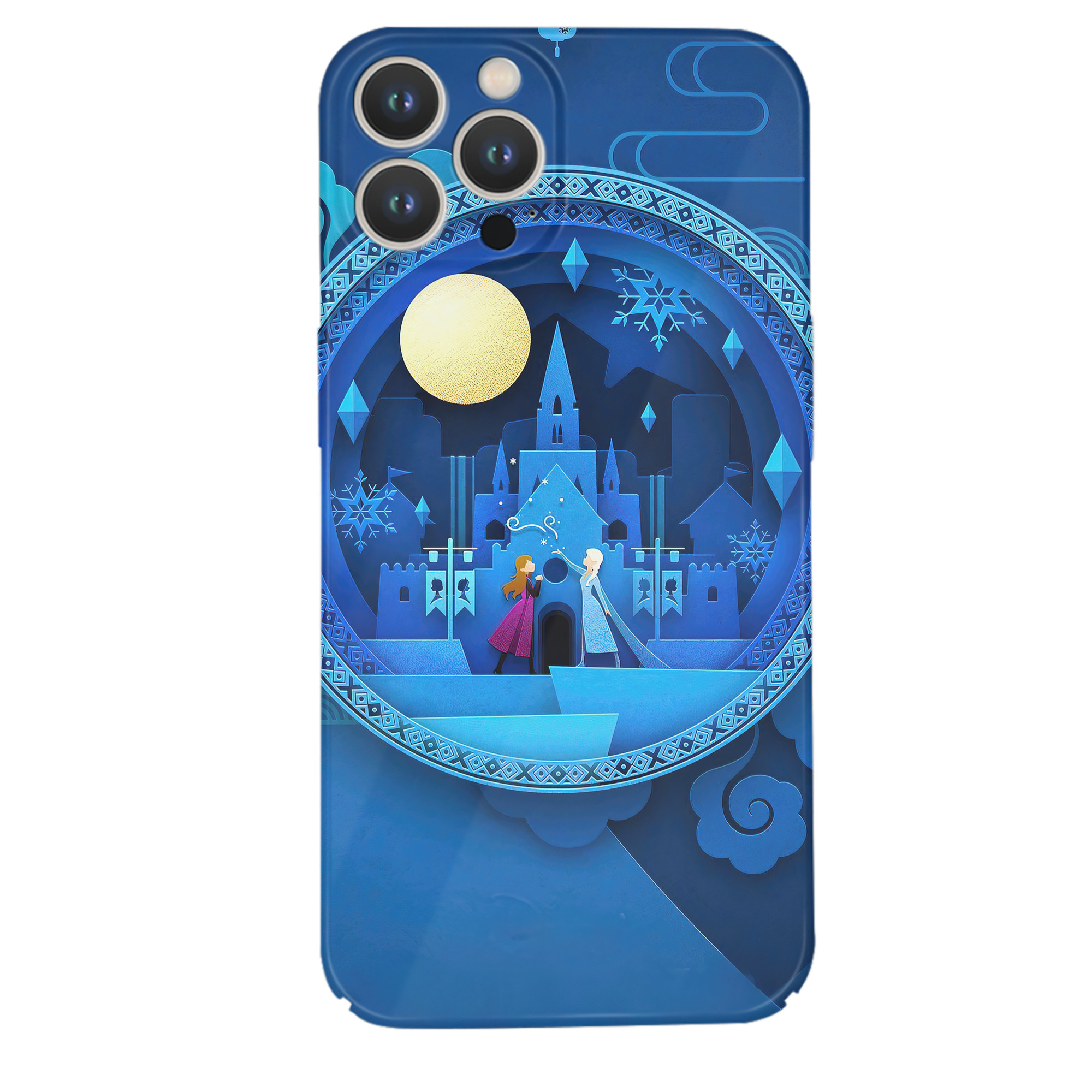 （画像用） アナと雪の女王 アンナ エルサ Frozen Anna Elsa 【iPhone 14シリーズ対応】ハードケース